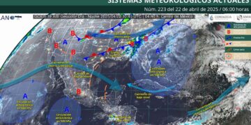 ¿Dónde habrá bajas temperaturas por el frente frío 39 este martes?