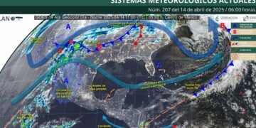 ¿Dónde habrá descenso de temperatura y lluvias aisladas este lunes 14 de abril?