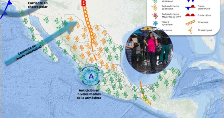 ¿En qué estados de México lloverá y en cuáles hará calor el sábado 26 de abril?