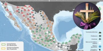 ¿Lloverá este Viernes Santo Estos estados podrían tener lluvias, según el SMN