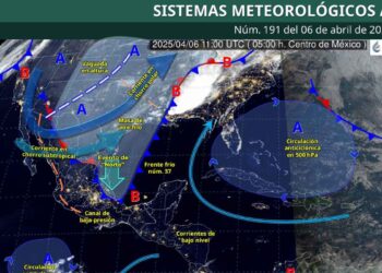 ¿Qué estados de México serán los más afectados por el frente frío 37