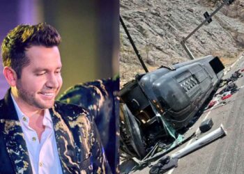 ¿Qué se sabe de la volcadura del autobús de Memo Garza, ex vocalista de La Adictiva