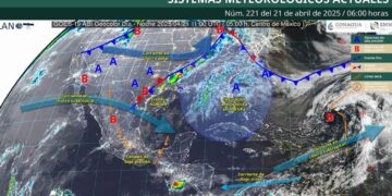 ¿Se prevén lluvias fuertes para este lunes 21 de abril?