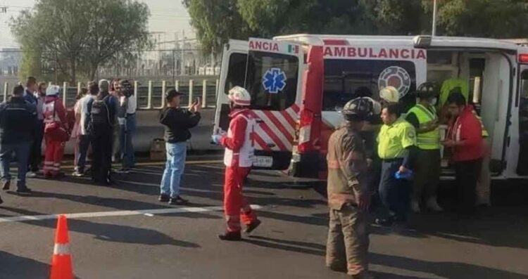 Accidente autopista México Pachuca