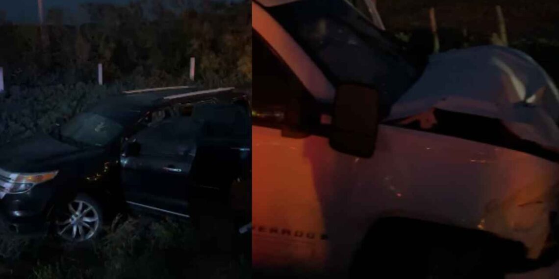 Accidente carretera Playa Bagdad