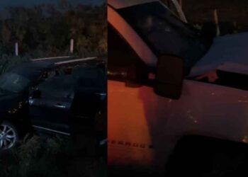 Accidente carretera Playa Bagdad