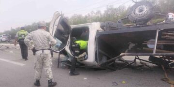 volcadura Montemorelos