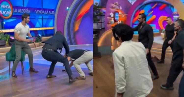 Alberto del Río desata pelea en vivo durante entrevista en Venga La Alegría