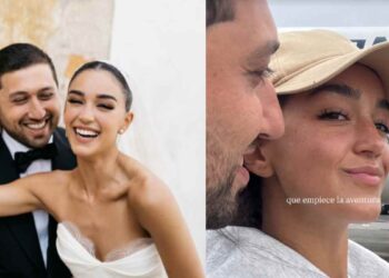 Ale Capetillo y Nader Shoueiry inician su luna de miel en la Riviera Maya