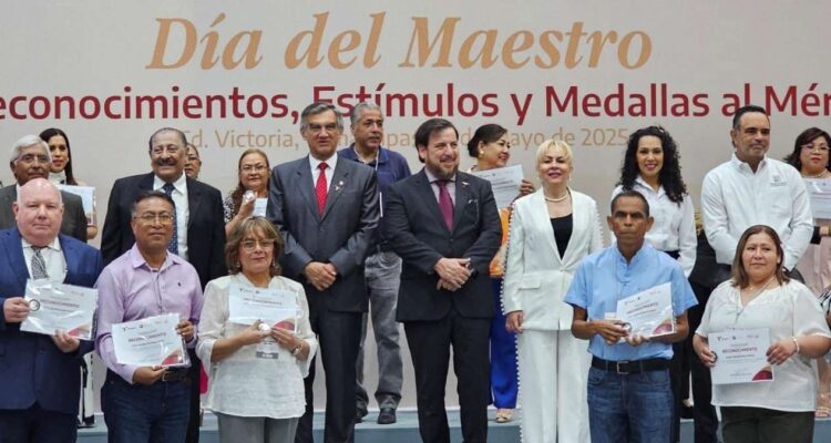 Américo Villarreal educación Tamaulipas
