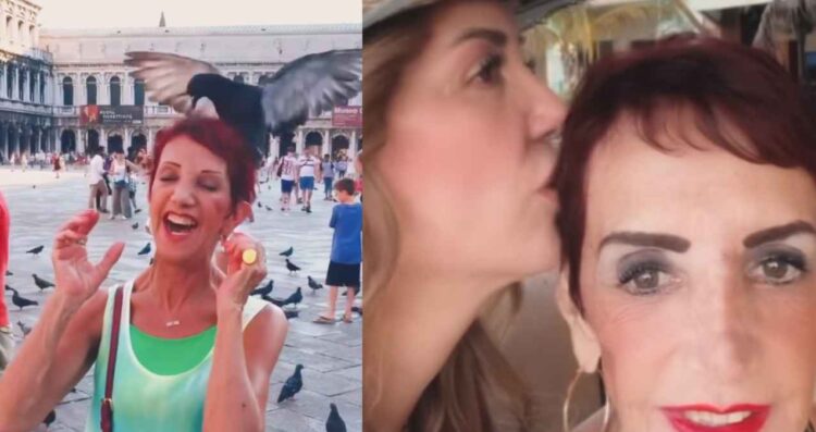 Andrea Legarreta recuerda madre