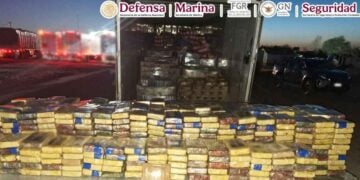 Arrestan a presunto integrante del Cártel de Sinaloa con 2.1 millones de dosis de cocaína en San Luis Río Colorado, Sonora