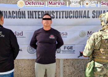 Arrestan en Culiacán a Jesús Guzmán, alias “El Chuy”, presunto integrante de ‘Los Mayos’