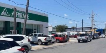 Asaltan a clienta en banco AFIRME en Reynosa, Tamaulipas
