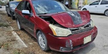 choque por alcance El Mante