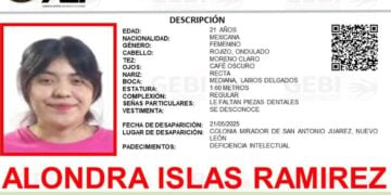 Autoridades buscan a una jovencita que se encuentra desaparecida en Juárez, Nuevo León