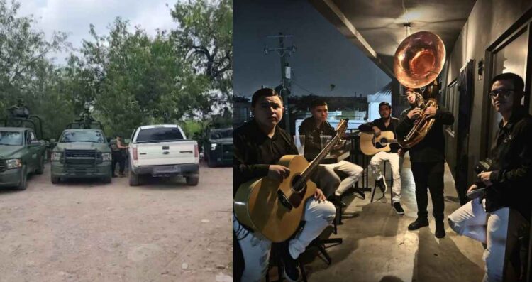 Autoridades resguardan predio en Reynosa donde fueron encontrados los integrantes del Grupo Fugitivo