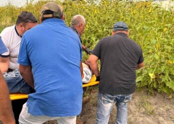Valle Hermoso hombre herido