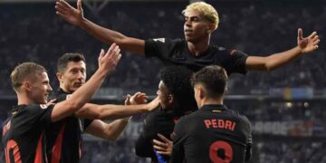 Barcelona se corona campeón de LaLiga con golazo de Lamine Yamal