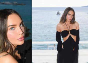 Belinda deslumbra en redes sociales con elegante vestido en el Festival de Cines de Cannes 2025