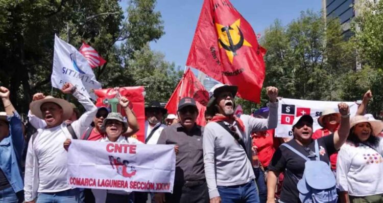 CNTE cerrará vías CDMX