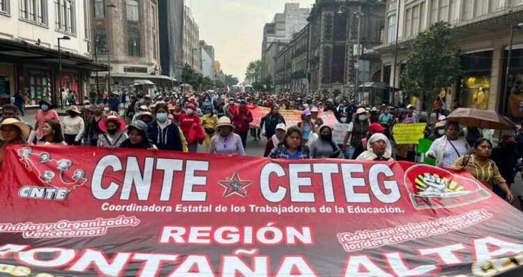 CNTE Sheinbaum mesa de diálogo