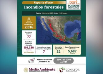 CONAFOR incendios Tamaulipas