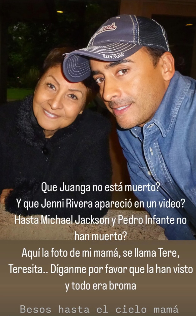 Adal Ramones recuerda con nostalgia a su madre en redes sociales