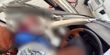 operador de tráiler herido Nuevo Laredo