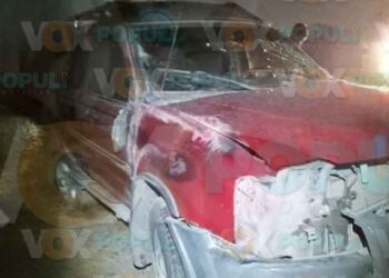 Choque en el Segundo Anillo Periférico deja dos lesionados en Nuevo Laredo, Tamaulipas