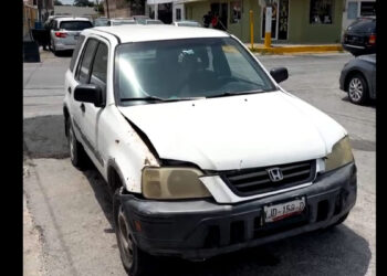 Choque entre dos camionetas moviliza a cuerpos de auxilio en Matamoros, Tamaulipas