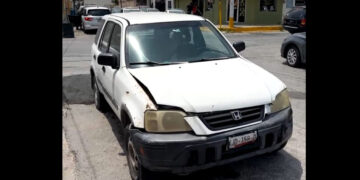 Choque entre dos camionetas moviliza a cuerpos de auxilio en Matamoros, Tamaulipas