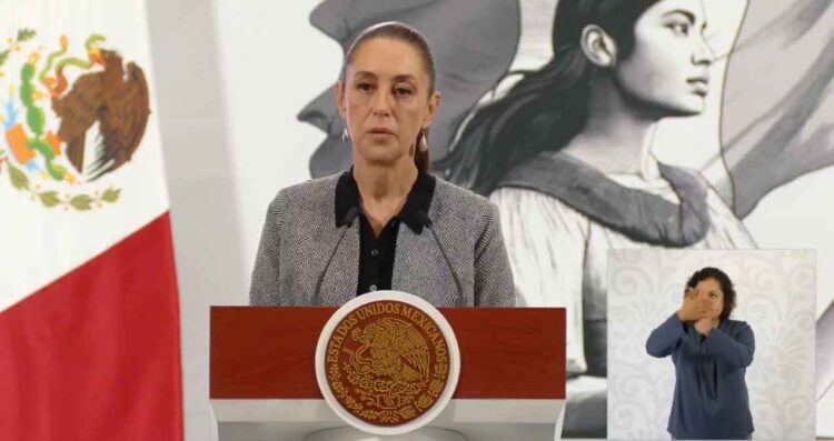 Claudia Sheinbaum lamenta ataque con explosivos que dejó seis militares muertos en Michoacán
