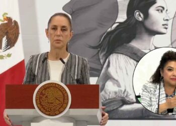 Claudia Sheinbaum muestra su apoyo a Clara Brugada tras el asesinato de sus colaboradores