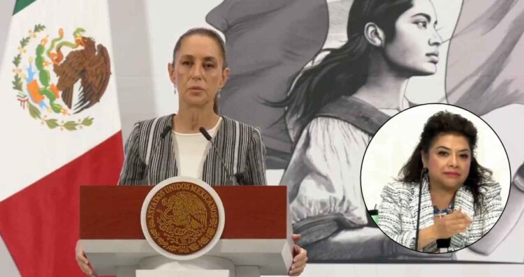 Claudia Sheinbaum muestra su apoyo a Clara Brugada tras el asesinato de sus colaboradores