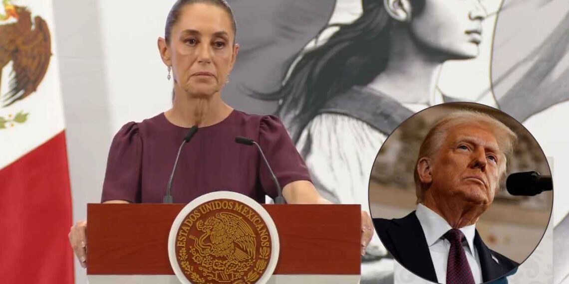 Claudia Sheinbaum sostiene llamada con Donald Trump para dialogar sobre temas comerciales