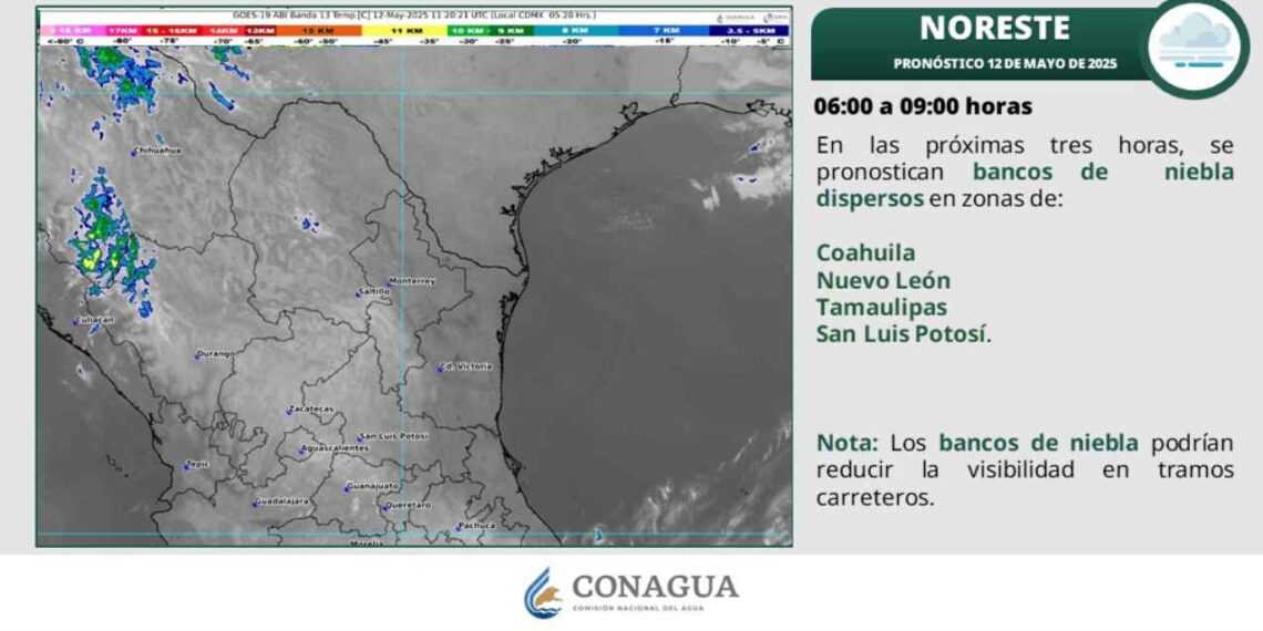 Clima 12 de mayo: ¿Regresarán las altas temperaturas a Tamaulipas?