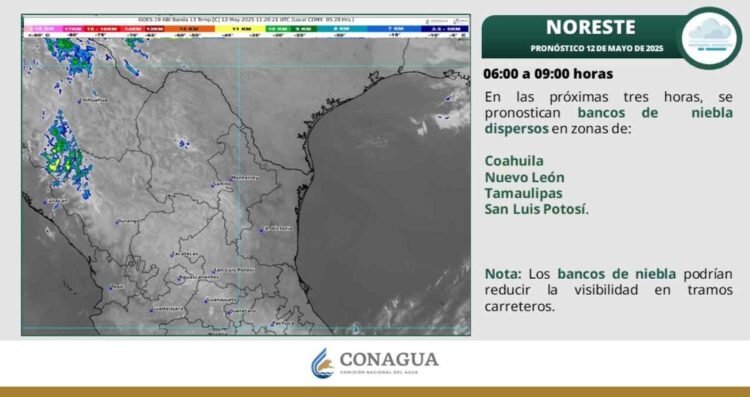 Clima 12 de mayo: ¿Regresarán las altas temperaturas a Tamaulipas?