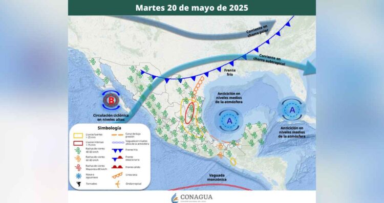 Clima 20 mayo México