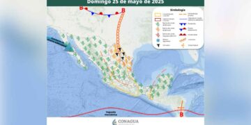 Clima 25 mayo México