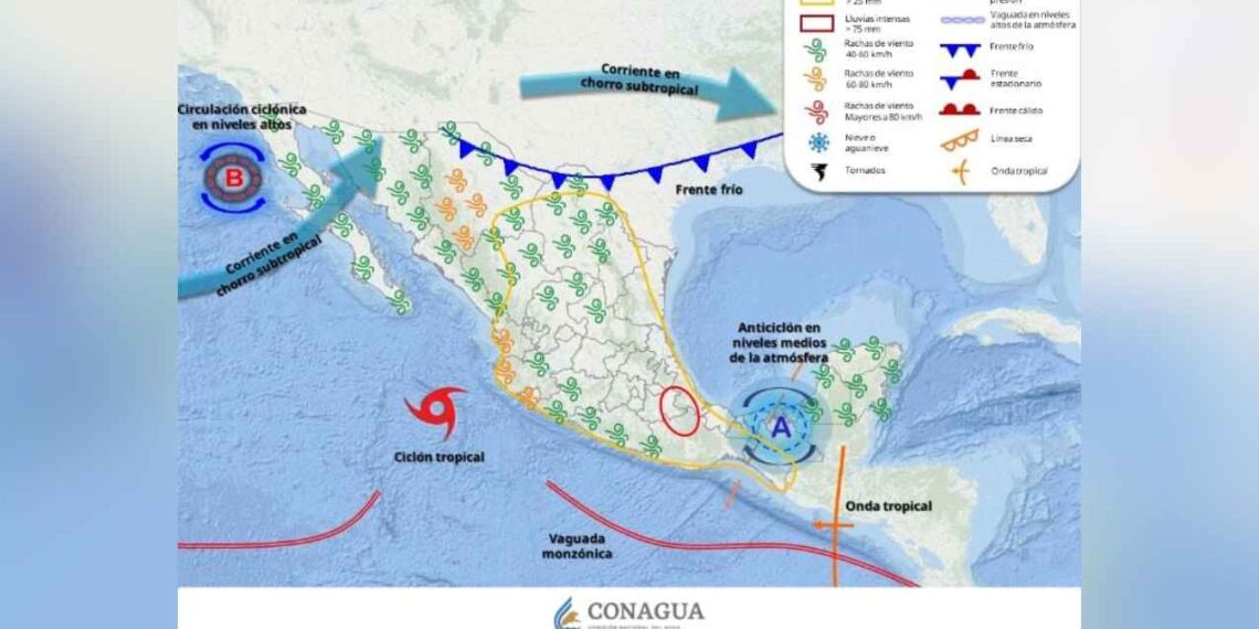 Clima 29 de mayo en México