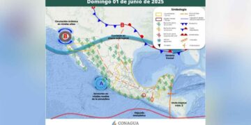 Clima México 1 junio