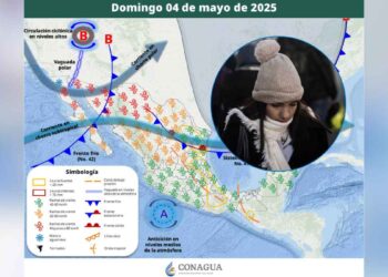 Clima México 4 mayo
