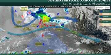 Clima en México: ¿Se esperan lluvias fuertes y vientos este martes 6 de mayo?