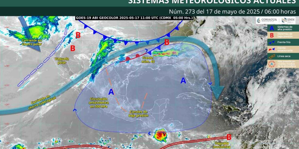 Clima en México: ¿Se esperan lluvias o altas temperaturas para este sábado 17 de mayo?