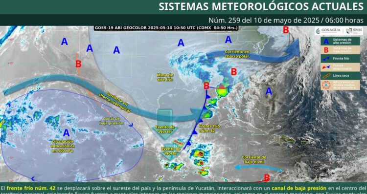 Clima para este 10 de mayo: ¿Qué estados tendrán bajas temperaturas este Día de las Madres?