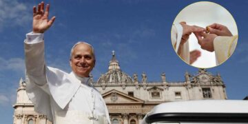 Con palio y anillo del Pescador, León XIV asume su papel como líder de la Iglesia católica