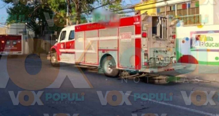 Conato de incendio en kínder de Nuevo Laredo, Tamaulipas, moviliza a bomberos