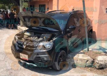 Conductor de Didi provoca choque en Ciudad Victoria, Tamaulipas y deja dos personas heridas