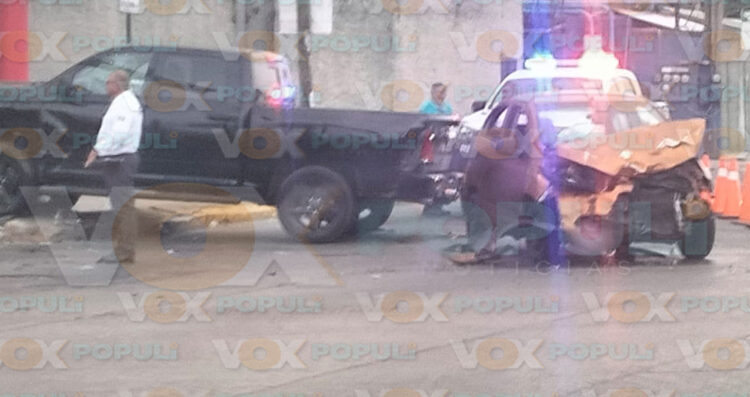 Conductor en estado de ebriedad provoca fuerte choque en Ciudad Madero, Tamaulipas